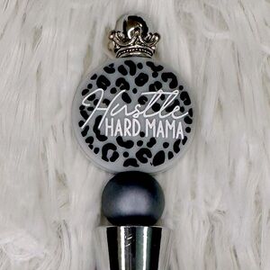 Leopard Print Wine Bottle Stopper